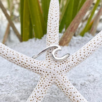 Silver Sea Wave Ring - Maris-5-State of Style