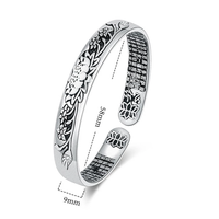 Silver Serenity Lotus Bracelet | Tranquility Accessory-State of Style