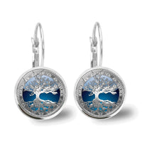 Silver Tree of Life Earrings - Mira-State of Style