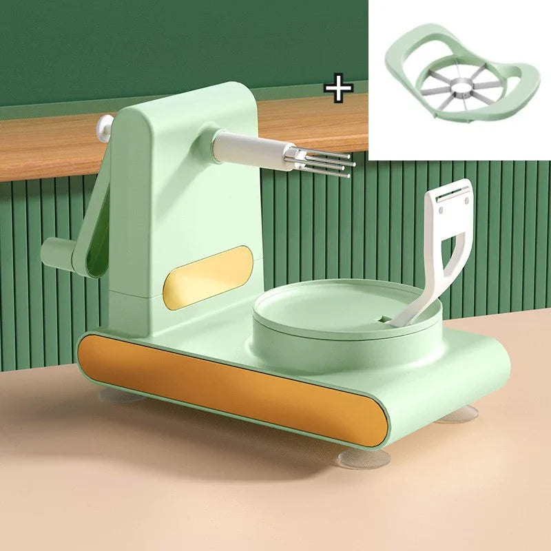 Simple Fruit and Vegetable Peeler - PeelPro-With Divider-Light Green-State of Style