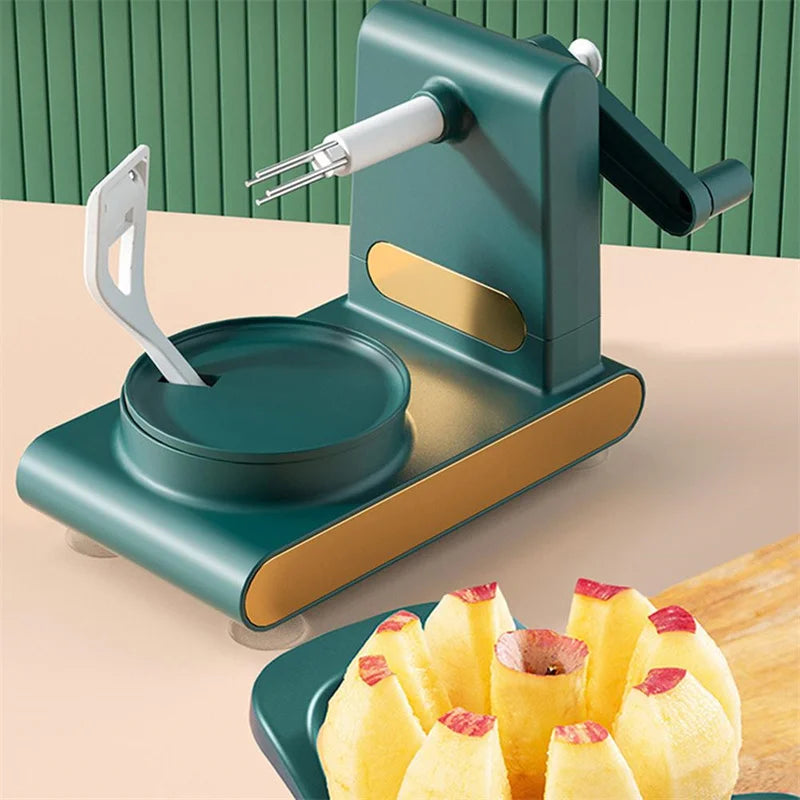 Simple Fruit and Vegetable Peeler - PeelPro-Without Divider-Dark Green-State of Style