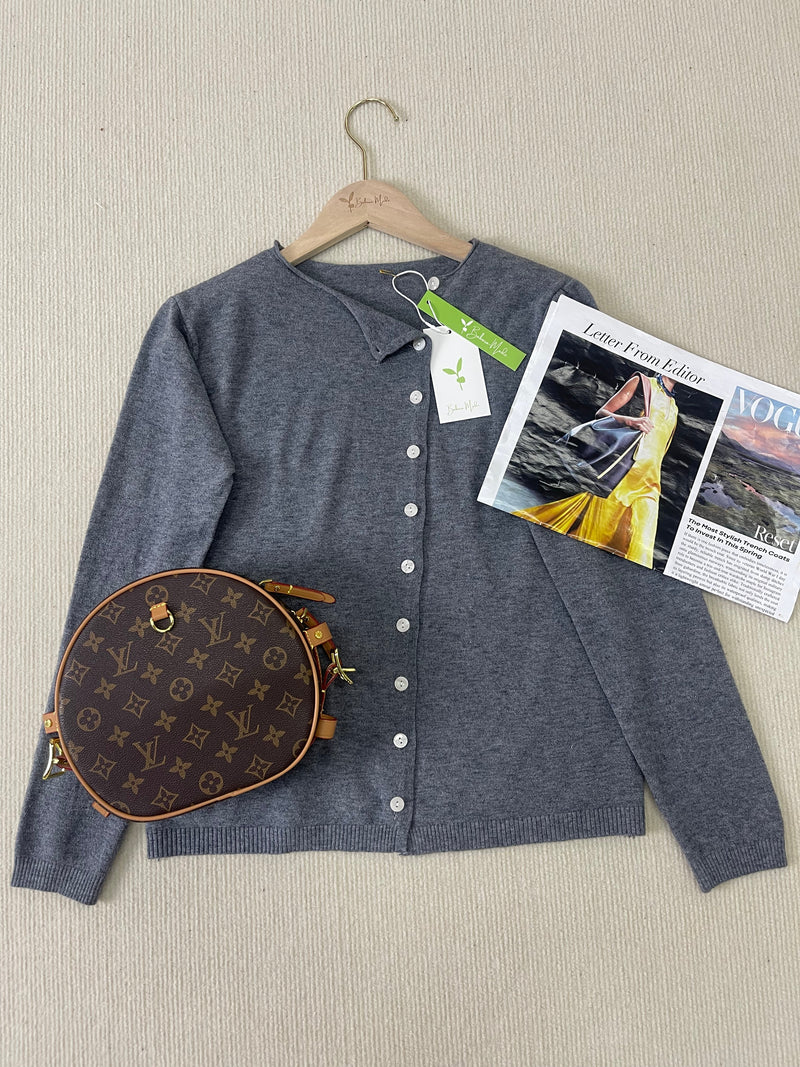 Simple Solid Long Sleeve Jumper - PurStyle-S (36/38)-State of Style