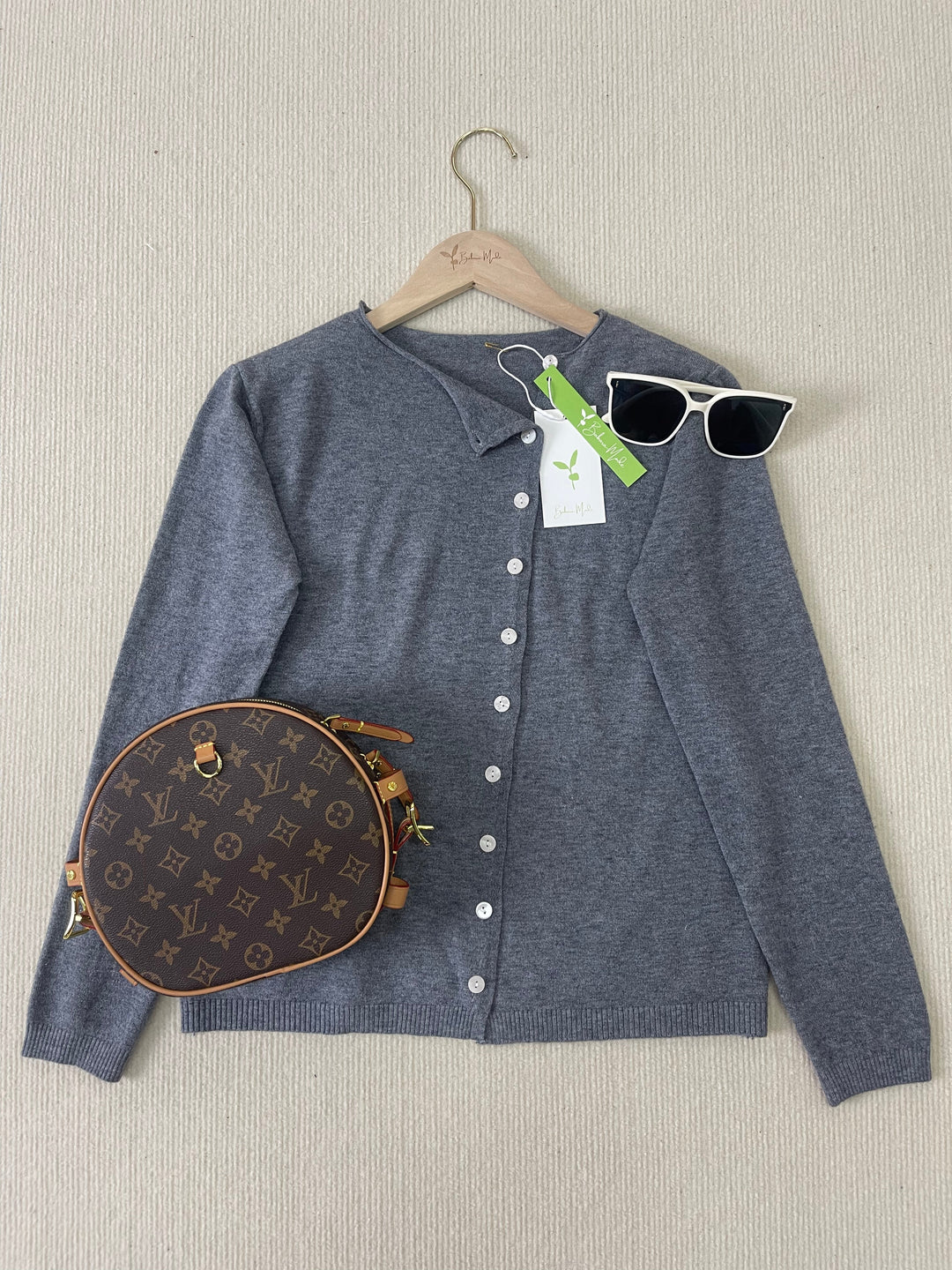 Simple Solid Long Sleeve Jumper - PurStyle-S (36/38)-State of Style
