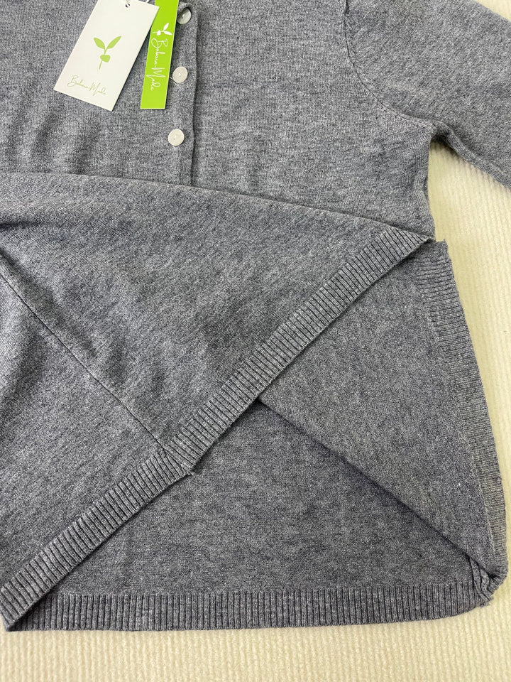 Simple Solid Long Sleeve Jumper - PurStyle-S (36/38)-State of Style