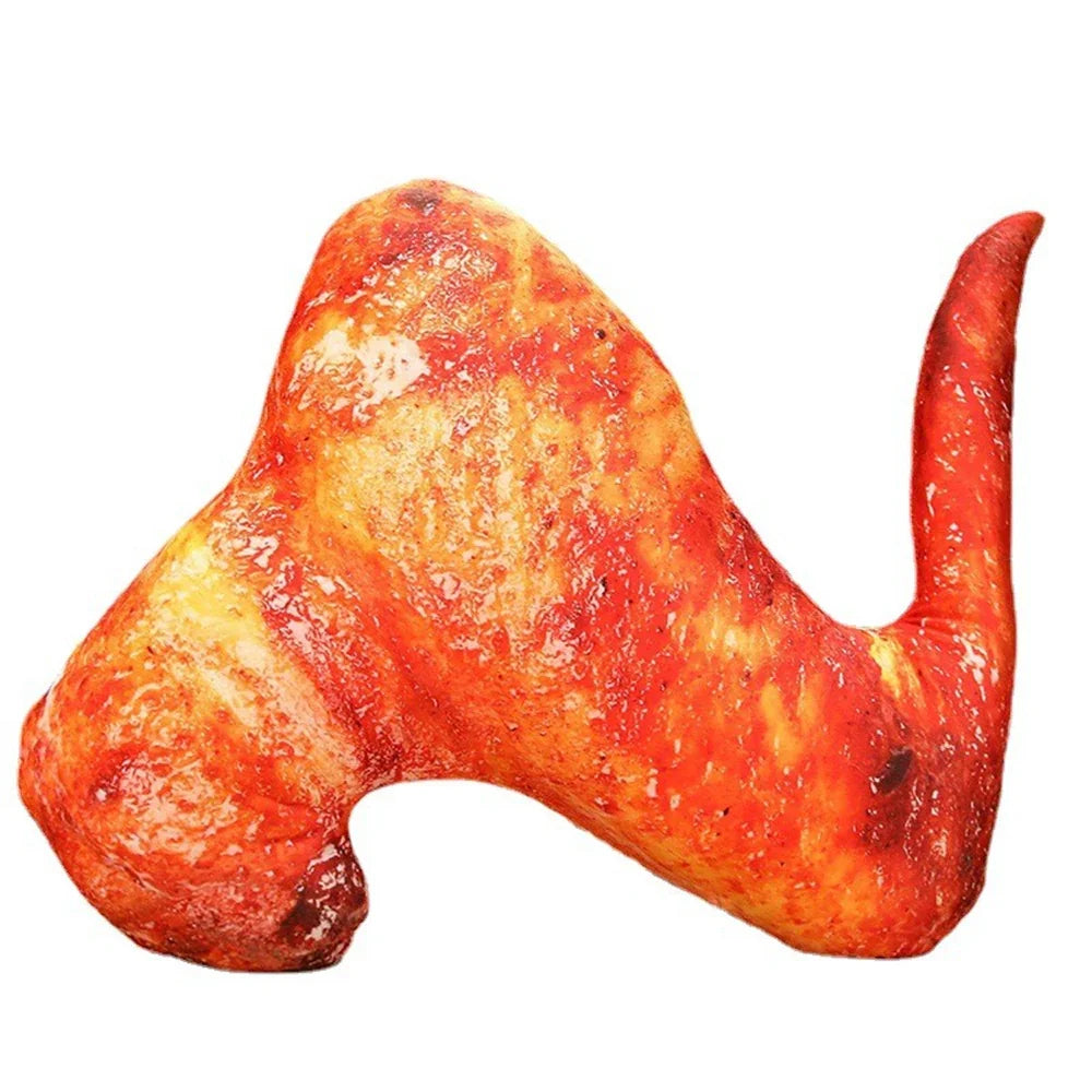 Simulation BBQ Plush - GrillMaster Cushion-Chicken wings-State of Style