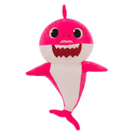 Singing Shark Plush Toy with Music and Light - GlowShark-Red-Hug-State of Style