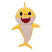 Singing Shark Plush Toy with Music and Light - GlowShark-Yellow-Hug-State of Style