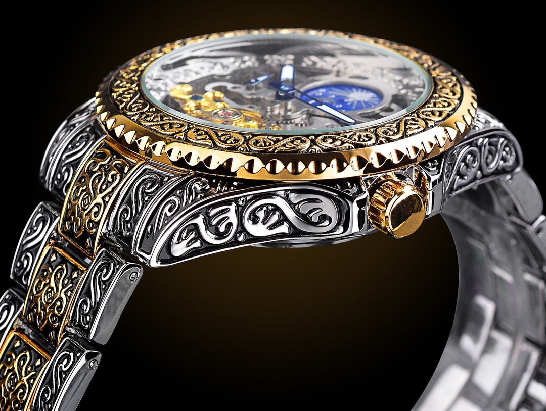 Skeleton Mechanical Men's Watch – Valtor-State of Style