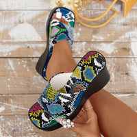 Sleehak Ladies Sandals with Snake Print – Jade-3-State of Style