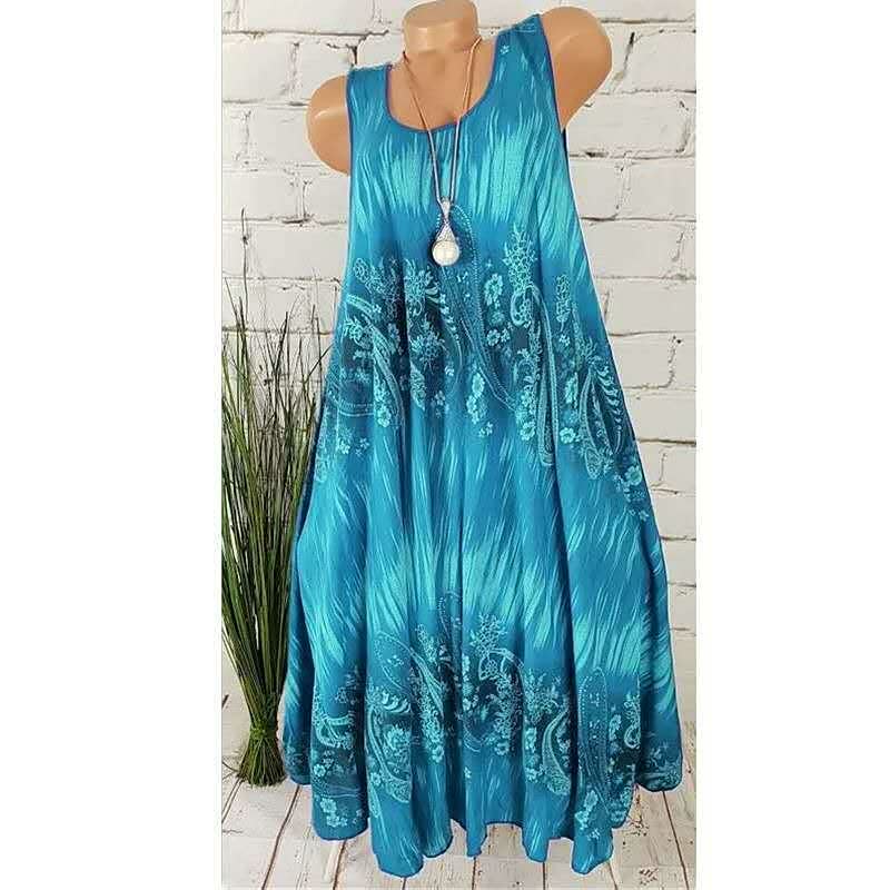 Sleeveless Dress for Women | CassieDress-Light Blue-S-State of Style