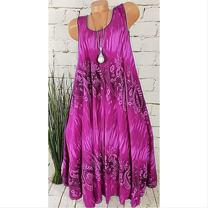 Sleeveless Dress for Women | CassieDress-Purple-S-State of Style