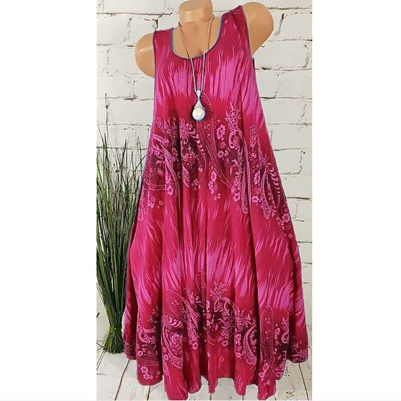 Sleeveless Dress for Women | CassieDress-Wine Red-S-State of Style