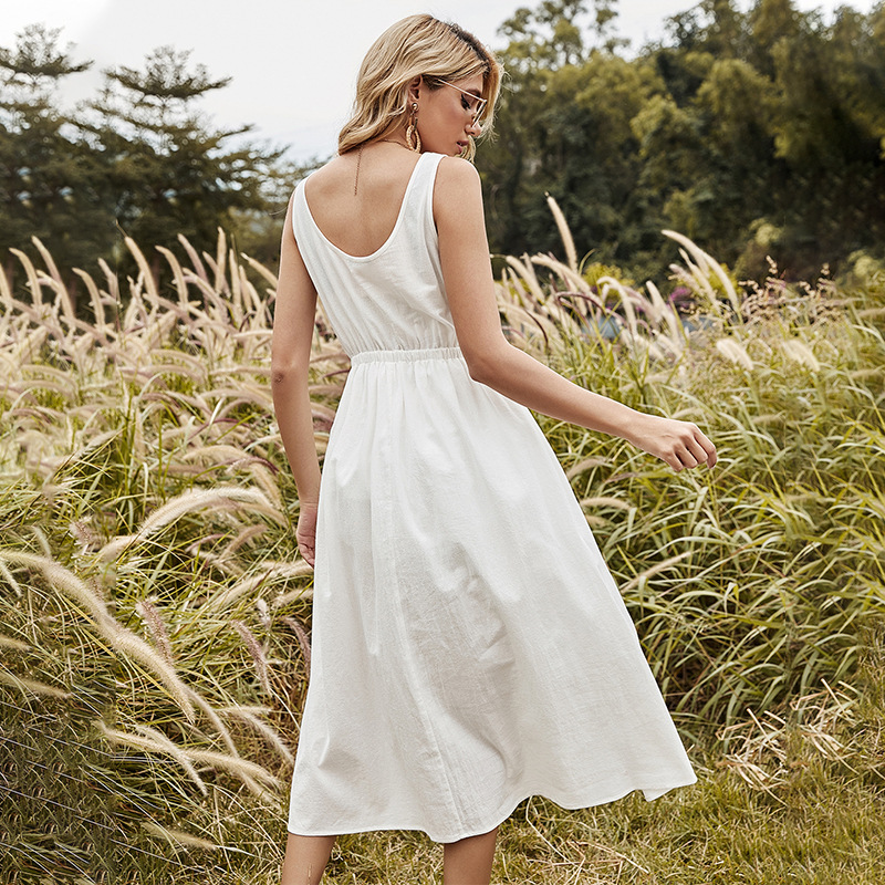 Sleeveless Spring Dress | Stylish & Comfortable-M-State of Style