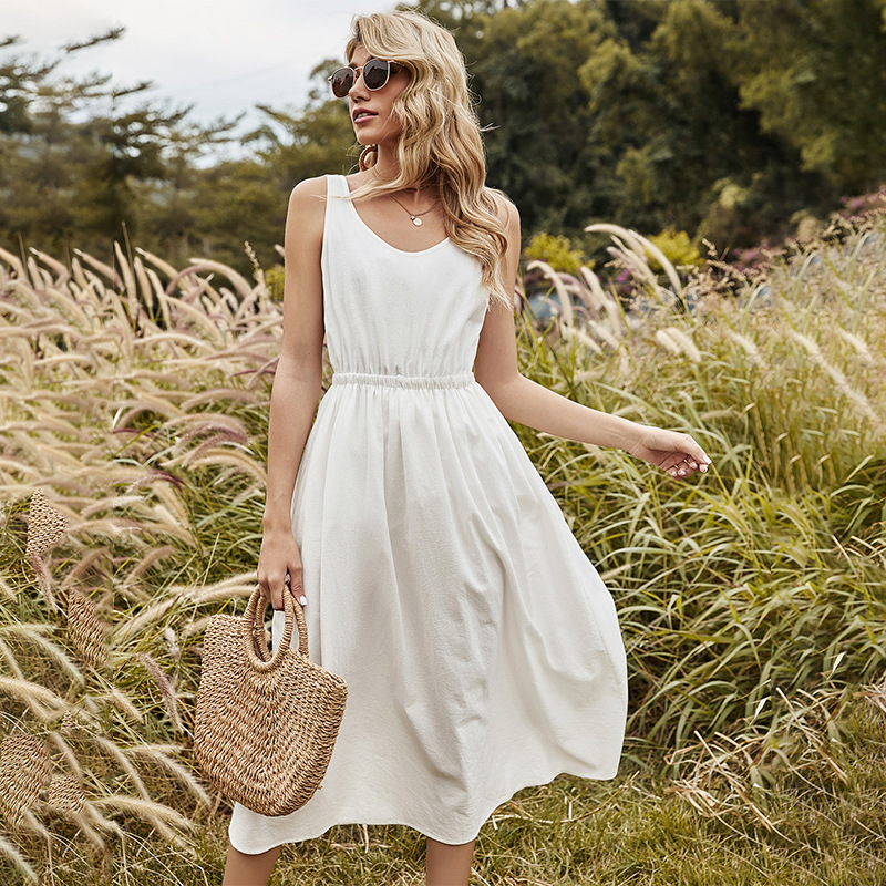 Sleeveless Spring Dress | Stylish & Comfortable-M-State of Style