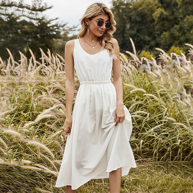 Sleeveless Spring Dress | Stylish & Comfortable-M-State of Style