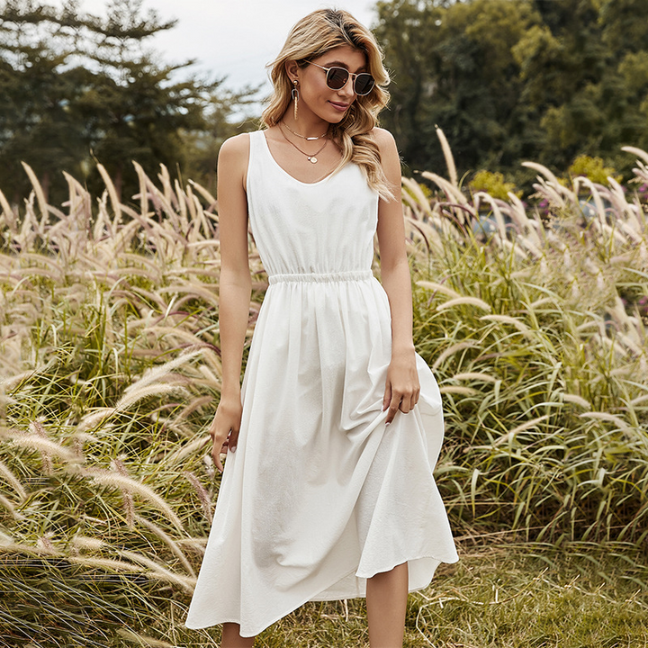 Sleeveless Spring Dress | Stylish & Comfortable-M-State of Style