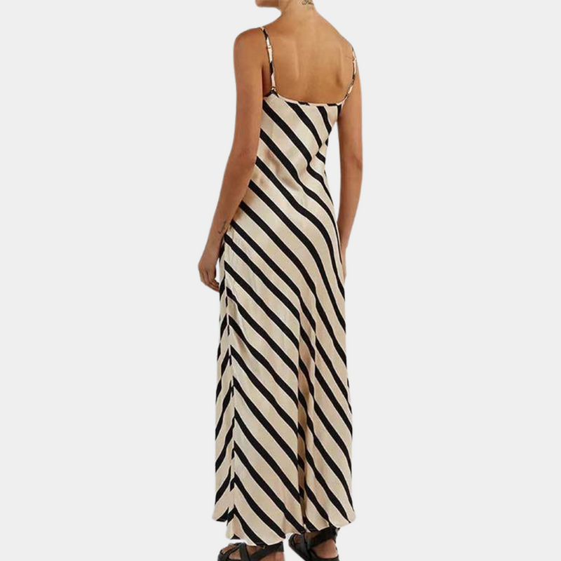 Sleeveless Striped Summer Dress - Marise-XS-State of Style