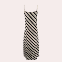 Sleeveless Striped Summer Dress - Marise-XS-State of Style