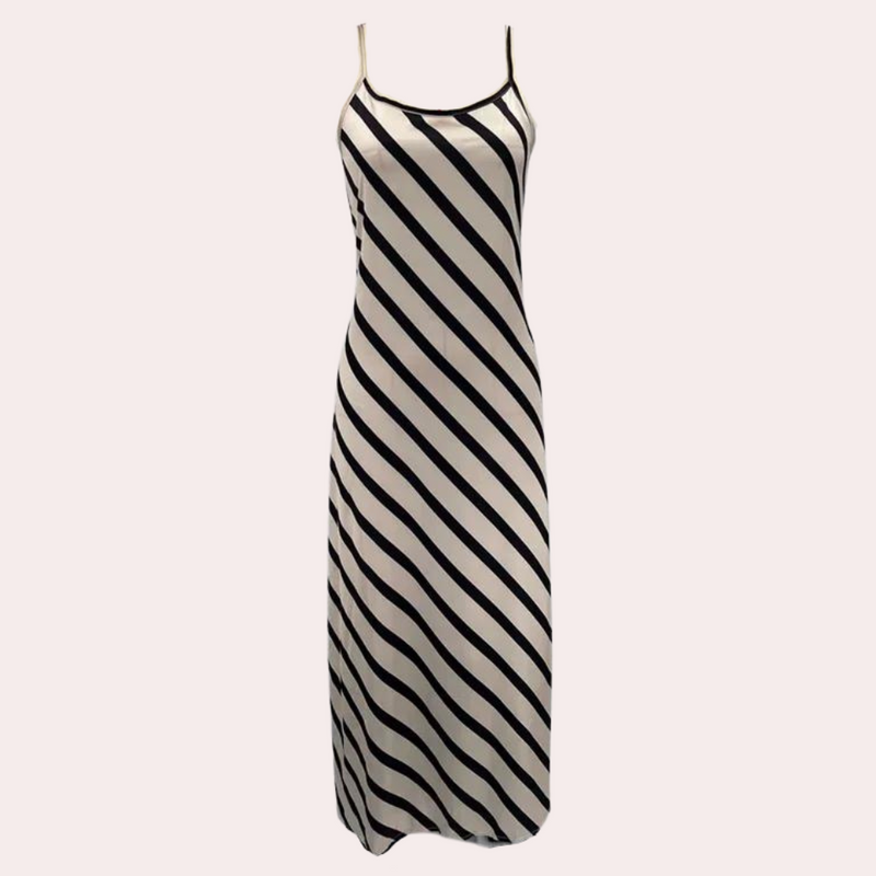 Sleeveless Striped Summer Dress - Marise-XS-State of Style