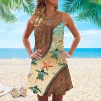 Sleeveless Summer Mini Dress for Women - Solene-starfish-S-State of Style