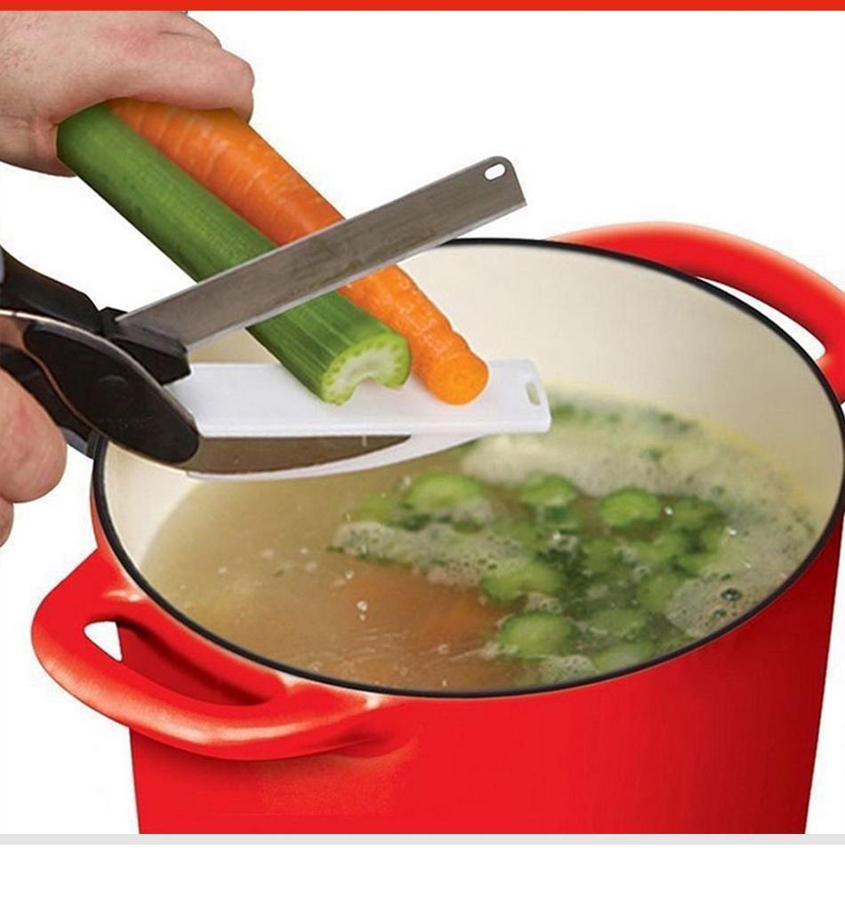 SliceSmart 2-in-1 Kitchen Cutter-State of Style