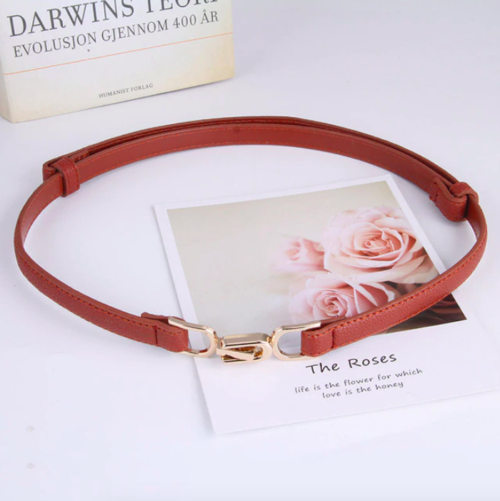 Slim Adjustable Dress Belt | Elegant & Versatile-Black-1-State of Style