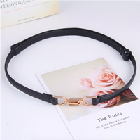 Slim Adjustable Dress Belt | Elegant & Versatile-Black-1-State of Style