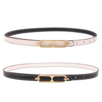 Slim Adjustable Dress Belt | Elegant & Versatile-Black-10-State of Style