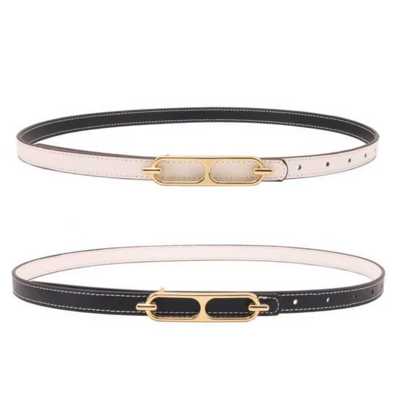 Slim Adjustable Dress Belt | Elegant & Versatile-Black-10-State of Style