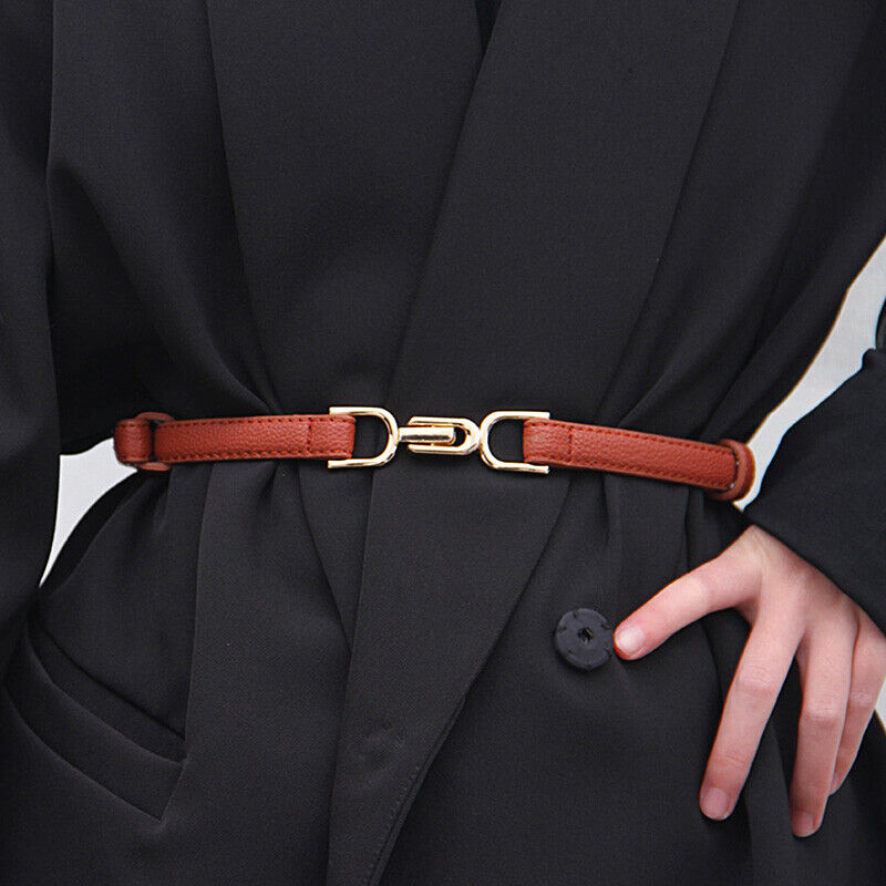 Slim Adjustable Dress Belt | Elegant & Versatile-Camel-1-State of Style