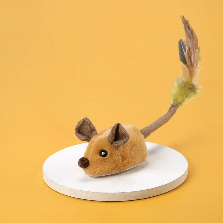 Slim Cat Toy - SmartMouse-Brown-State of Style