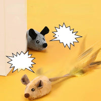 Slim Cat Toy - SmartMouse-Grey-State of Style