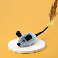 Slim Cat Toy - SmartMouse-Grey-State of Style
