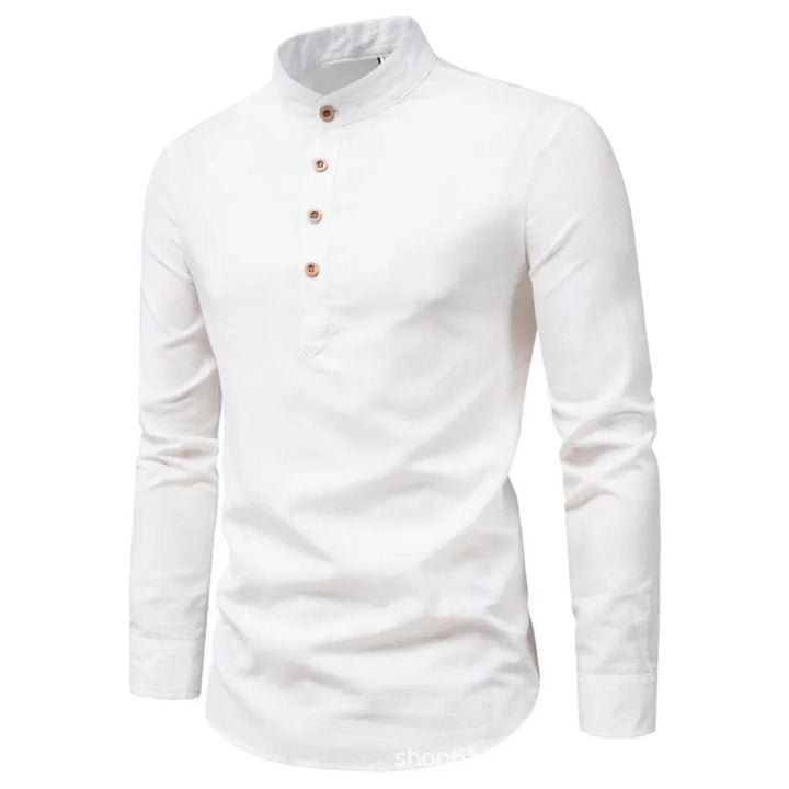 Slim-Fit Business Shirt Albert – Classic Formal & Casual Style-White-M-State of Style