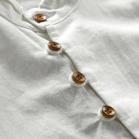 Slim-Fit Cotton-Linen Shirt Benedict – Classic Stand-Up Collar-Grey-L-State of Style