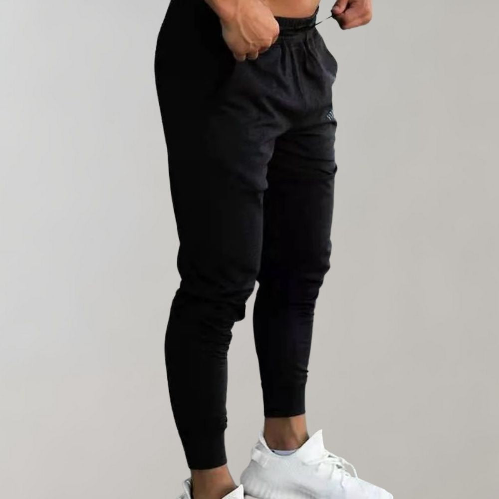 Slim Fit Men’s Jogging Trousers - Orion-Black-M-State of Style