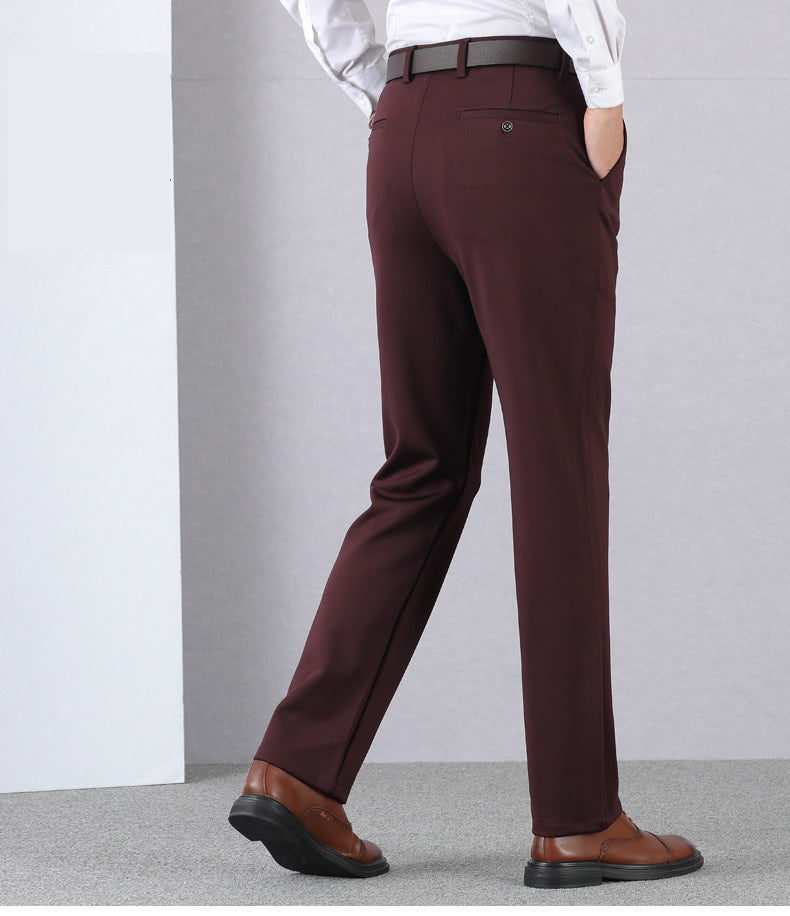 Slim-Fit Men’s Trousers - Olivier-Black-29-State of Style