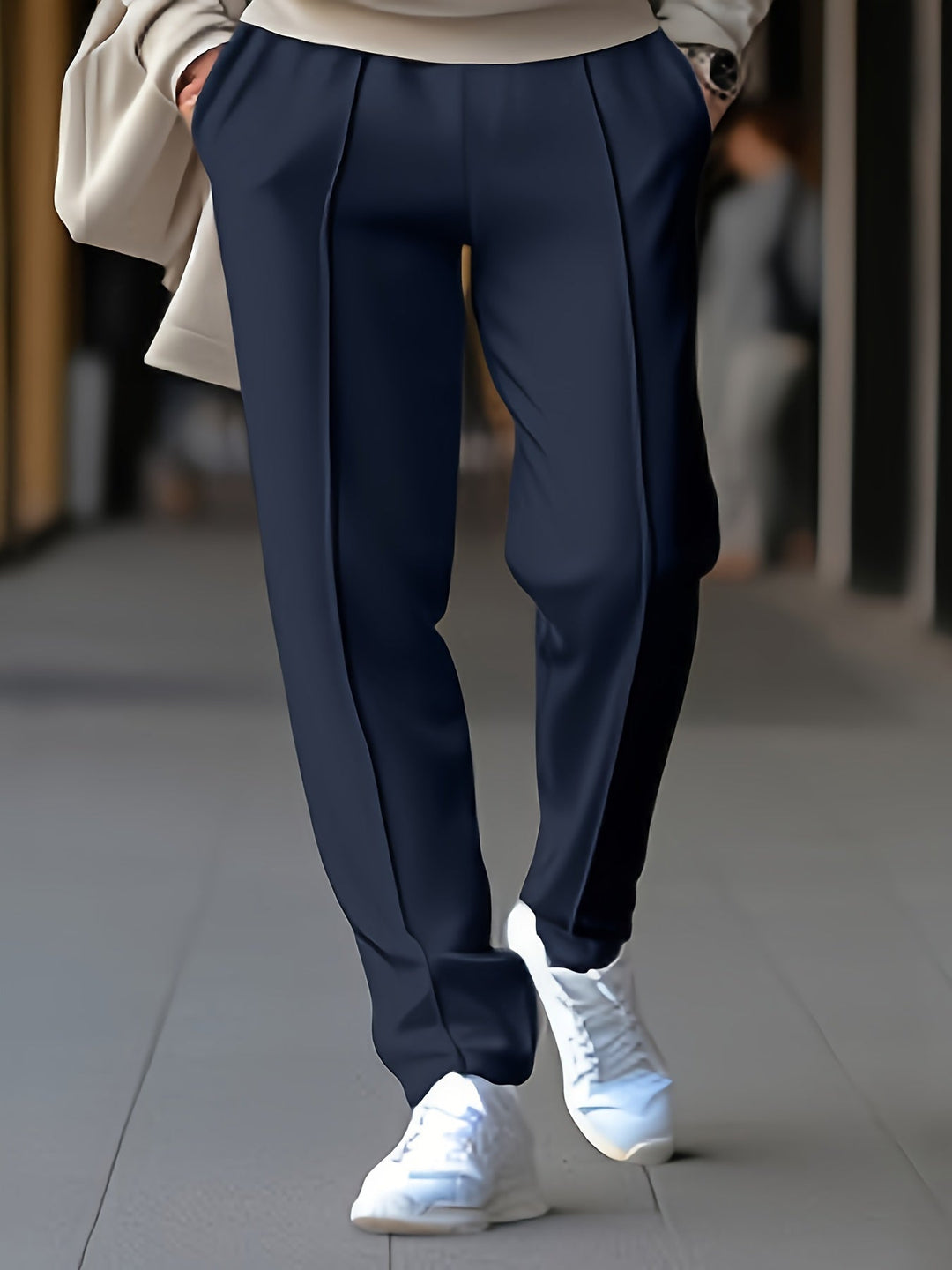 Slim Fit Stretch Chino - Max-White-S-State of Style