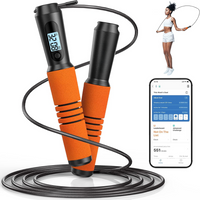 Slim Jump Rope with APP Tracking & Tangle-Free Design-Orange-State of Style