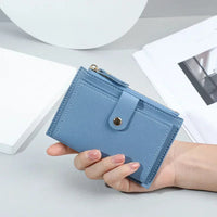 Slim Money Clip Wallet – Compact & Stylish for Everyday Use-Blue-State of Style