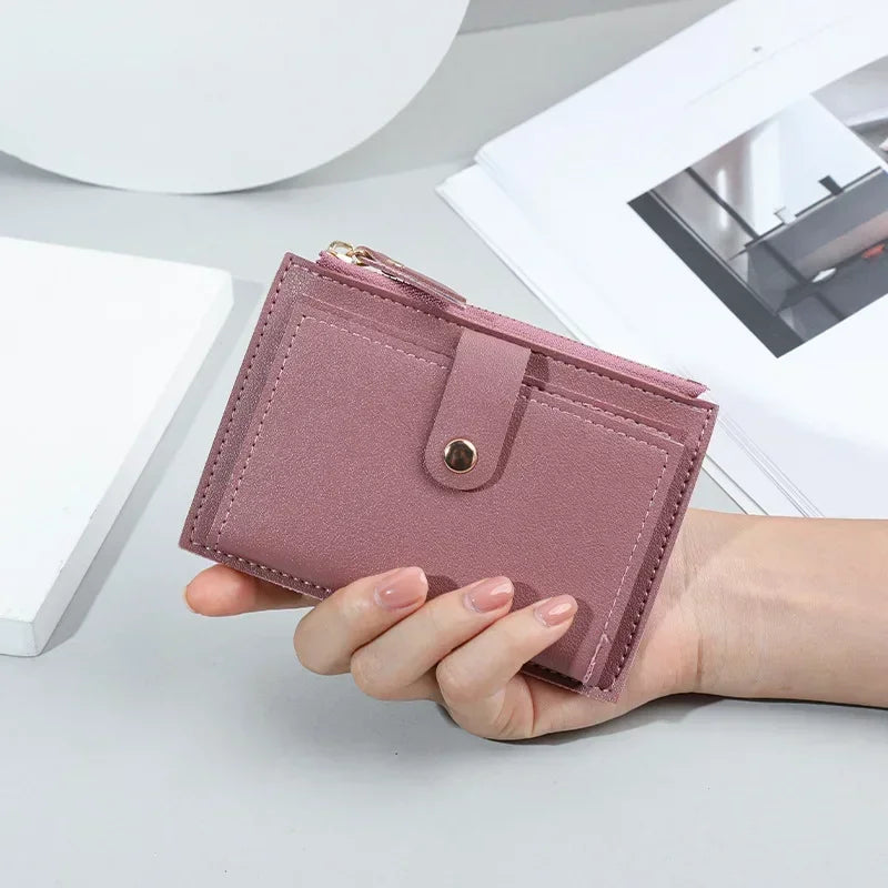 Slim Money Clip Wallet – Compact & Stylish for Everyday Use-Dark Pink-State of Style