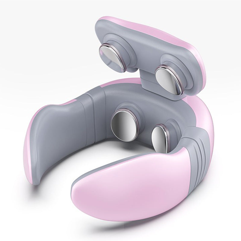 Slim Neck Massage Device - RelaxoNeck-Pink-State of Style