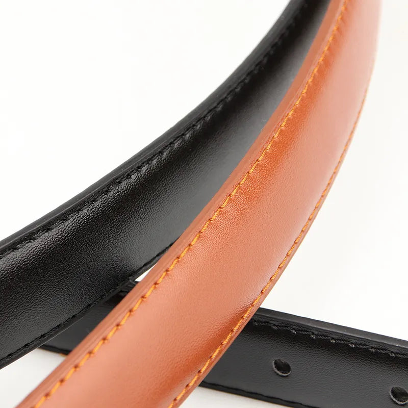 Slim Square Buckle Belt | Minimalist & Stylish-Khaki-State of Style