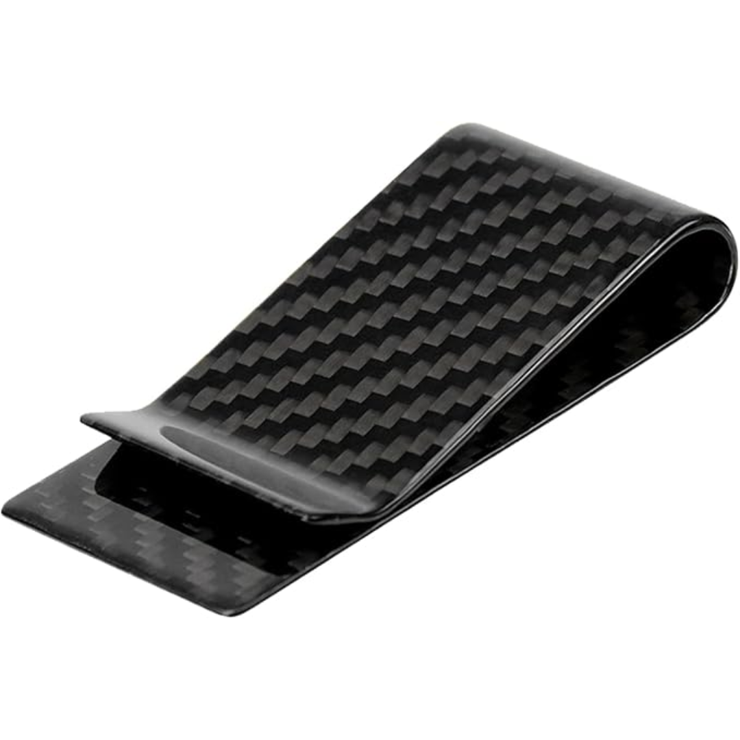 Slim Stainless Steel Card Holder & Money Clip Set of 2 - RazorHold-3.8 cm Black-State of Style