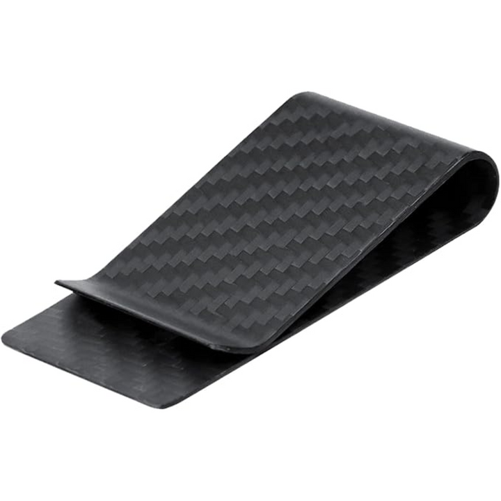 Slim Stainless Steel Card Holder & Money Clip Set of 2 - RazorHold-3.8 cm Matt Black-State of Style