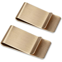 Slim Stainless Steel Card Holder & Money Clip Set of 2 - RazorHold-Gold-State of Style