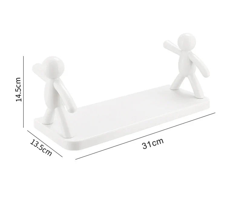 Slim Storage Within Reach - SpaceSaver™-White-State of Style