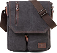 Compact Canvas Crossbody Messenger Bag – Renan