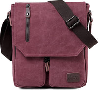 Compact Canvas Crossbody Messenger Bag – Renan
