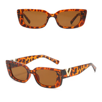 Small Retro Cat Eye Sunglasses-Black-State of Style